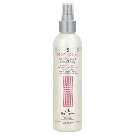 Biosilk Pets Detangling & Shine Spray 237ml for dogs