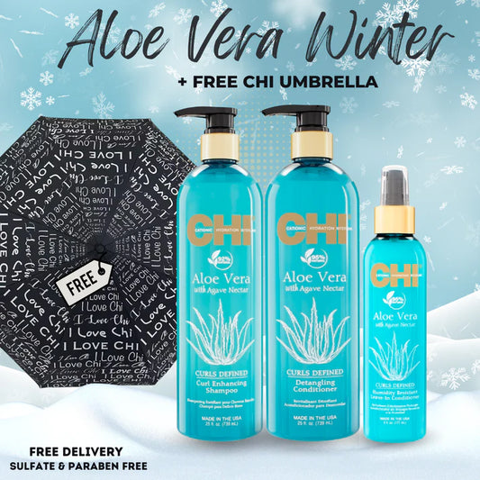 CHI Aloe Vera Winter Trio + Free Umbrella