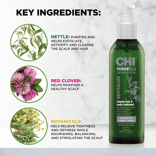 CHI Power Plus Vitamin Hair & Scalp Treatment 104 Ml