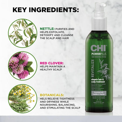 CHI Power Plus Vitamin Hair & Scalp Treatment 104 Ml
