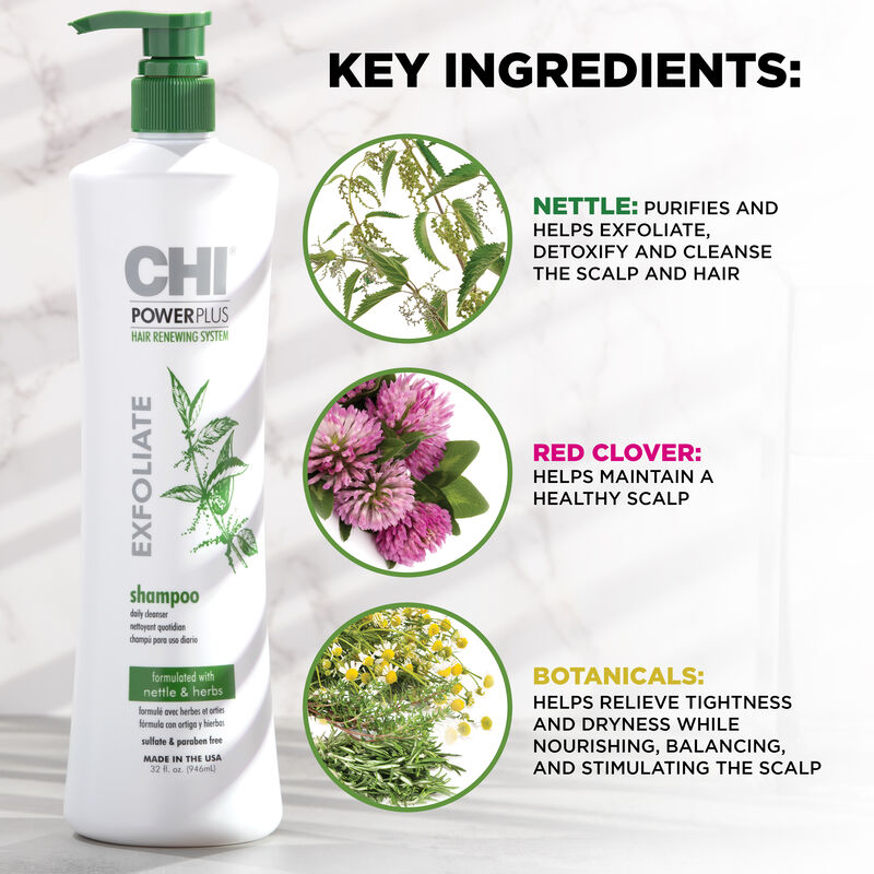 CHI Power Plus Exfoliate Shampoo 946 Ml