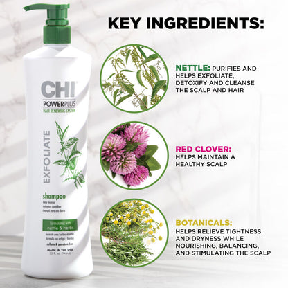 CHI Power Plus Exfoliate Shampoo 946 Ml