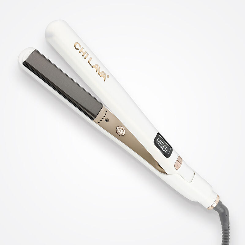 LAVA 1 Inch Hairstyling Iron White