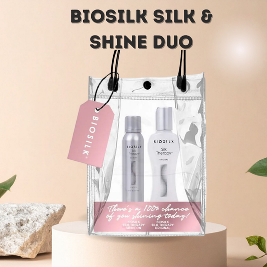 Biosilk Silk Therapy Silk & Shine On Duo