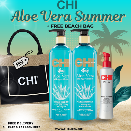 CHI Aloe Vera + CHI Bag