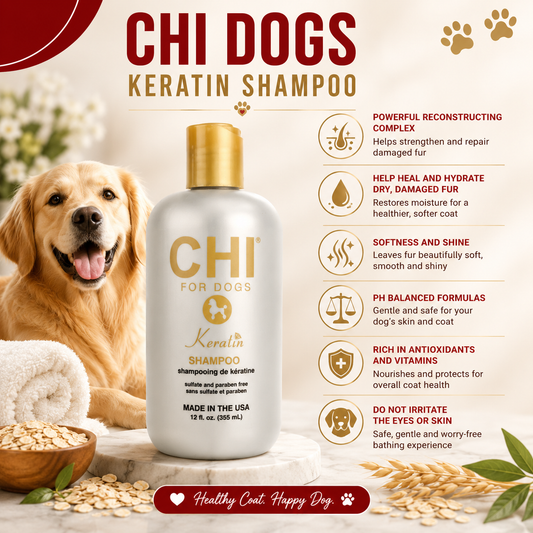CHI Keratin Pets Shampoo 355Ml  for dogs