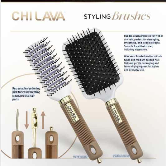 NEW CHI LAVA STYLING BRUSH KIT